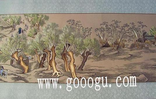 手工刺繡清明上河圖,蘇繡清明上河圖全卷